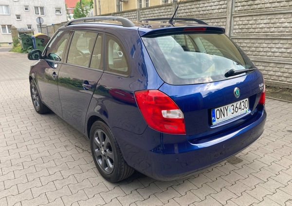 Skoda Fabia cena 19900 przebieg: 156000, rok produkcji 2008 z Nysa małe 277